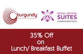 Burgundy - Royal Orchid Suites