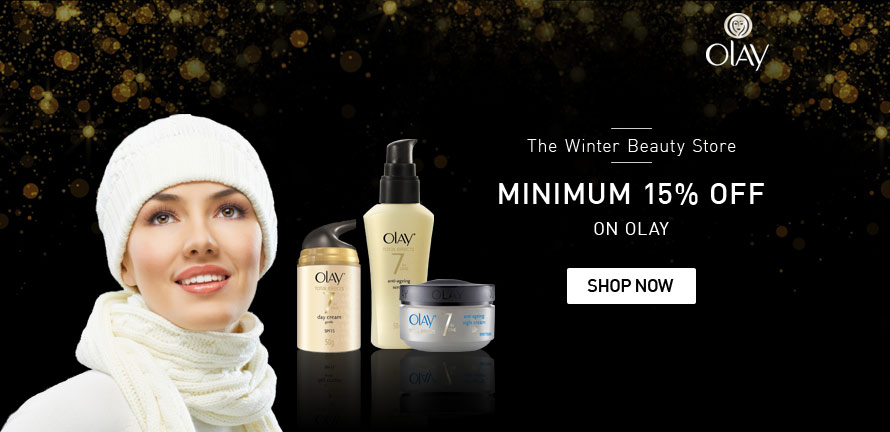 Minimum 15% off on Olay Products