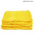 Trident Mango Yellow Hand Towels  (Set of 4)