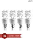 LightO CFL 20W Set Of 4- Spiral Shape