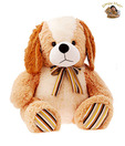 Dimpy Stuff Cute Cream & Brown Dog Soft Toy-65 cm