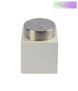 Plumeria White Ceramic Kitchen Canister