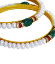 Nisa Pearls Pair of Fresh Water Pearl Bangles