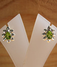 Designer Silver Inc. Opulent Silver & Peridot Earrings