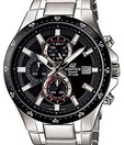 Casio Rich Black Edifice Chrono Watch