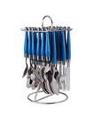 Elegante Modish Blue Cutlery Set - 25 Pcs