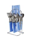 Elegante Stylish Light Blue Cutlery Set - 25 Pcs