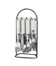 Elegante White Cutlery Set - 25 Pcs