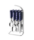 Elegante Premium Blue Cutlery Set - 25 Pcs