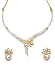 Oleva Flower Designed Necklace Set
