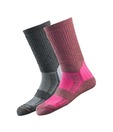 Quechua Forclaz Grey Pink Warm Hiking Footwear