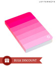 LetterNote Magenta -Pocket Vivid Ruled Notebook (Pack of 12 pcs)
