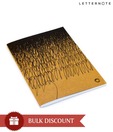 LetterNote Doodle -Pocket Kraft Plain Notebook (Pack of 12 pcs)