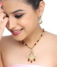 Kshitij Enticing Ruby Necklace Set