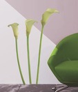 Plage Yellow Arums Wall Sticker