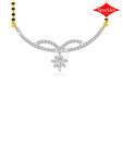 Sparkles Gorgeous Diamond Studded Mangalsutra