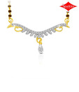 Sparkles Glamourous Diamond Studded Mangalsutra