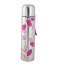 Polo Deep Pink Leaves Stainless Steel Thermo Flask-1000 ml