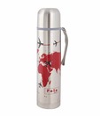 Polo Aeroplane Design Stainless Steel Thermo Flask-500 ml
