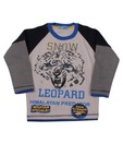 Unikid Grey & Black Snow Leopard Sweatshirt For Kids