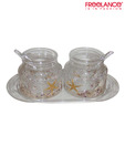 Freelance White Shell Jam Jar Set