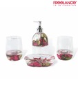 Freelance Red & Green Bathroom Set