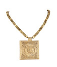 Craft & Culture Antique Golden Pendant Necklace