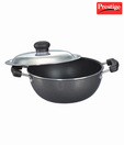 Prestige Omega Select Plus Aluminium 270 mm Flat Base Kadai