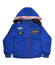 Fort Collins Royal Blue Hooded Jacket For Kids