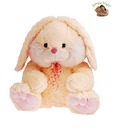 Dimpy Stuff Cuddly Cream Rabbit With Drooping Ears Soft Toy-40 cm