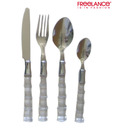 Freelance Stainless Steel & Wooden Cutlery Set