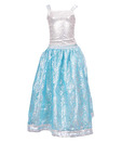 Kilkari Blue & Silver Ghagra Choli For Kids