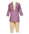 Kilkari Vibrant Stripes Kurta Pyjama