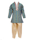 Kilkari Royal Stripes Kurta Pyjama For Kids