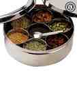 RK Stainless Steel 11 Pcs Medium Masala Dabba