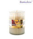 Illuminations White Glass Candle