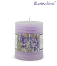 Illuminations Lavender Pillar Candle