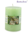IIlluminations Lemon Grass Pillar Candle