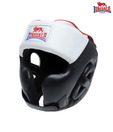 Lonsdale Super Pro Leather Headgear with Cheek