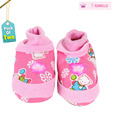 Isabelle Cute Pink Infant Booties For Kids
