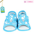 Isabelle Cute Blue Infant Booties Pack of 2 For Kids