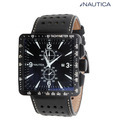 Nautica Black Tachymeter Watch