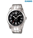 Casio Round Black Dial Watch