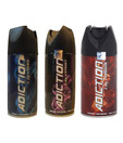 Adiction Men Deo (Paris, Sydney, London)-Each 150 ml