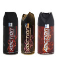 Adiction Men Deo (Rome, Sydney, London)-Each 150 ml