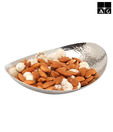AG Hammered Oval Bowl