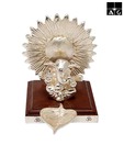 AG Beautiful Silver Plated Lord Ganesha Idol