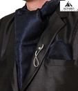 Alvaro Blue Cravat & Square Pocket Set