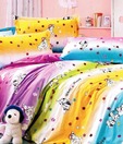 Angel Dalmatian Single bed sheet Set