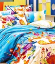 Angel Little Mermaid Single bed sheet Set